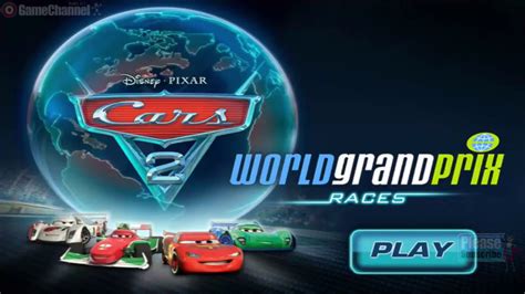 Cars 2 World Grand Prix Race Games Children Disney Flash Games