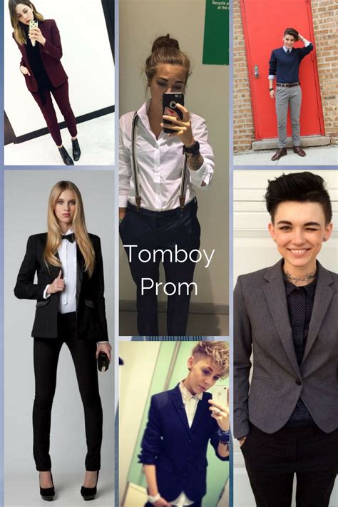 Tomboy Prom Fashion Ideas With Style Short Hair Long Hair Suits And
