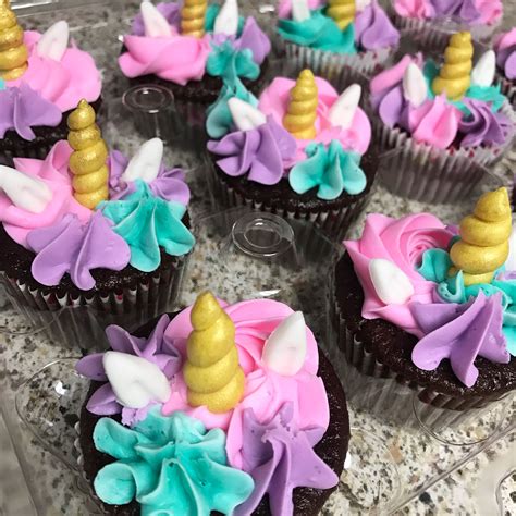 Unicorn Cupcakes Unicorn Cupcakes Unicorn Birthday Birthday Parties