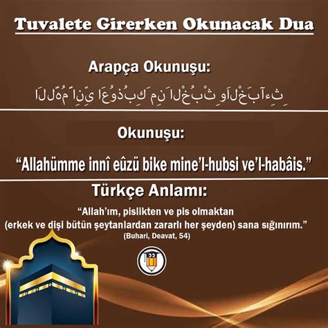 Tuvalete Girerken ve Çıkarken Okunacak Dua ve Anlamı | Öğrenci Gündemi