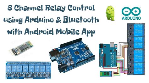 Bluetooth Controlled Relays Using Arduino And Android Application Youtube