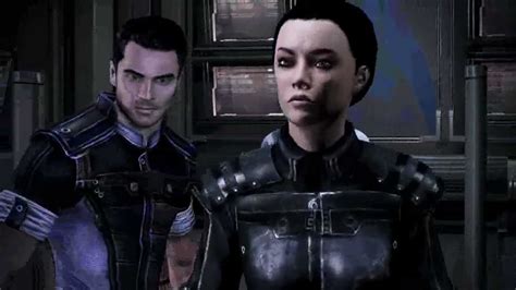 Mass Effect 3 Reunion With Kaidan Alenko Femshep Romance Youtube