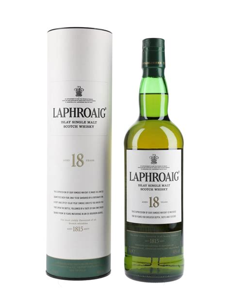 laphroaig 18 year old lot 110464 buy sell islay whisky online