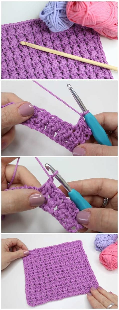 Easy Crochet Washcloth Tutorial