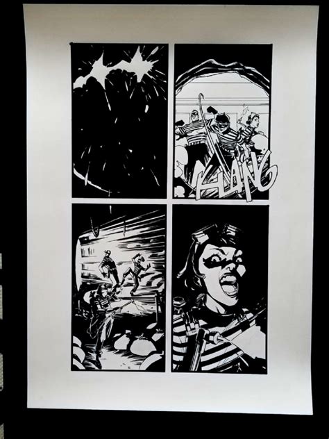 Wonder Woman Black And Gold 1 Page 3 In Amy Reeders Original Art Sold