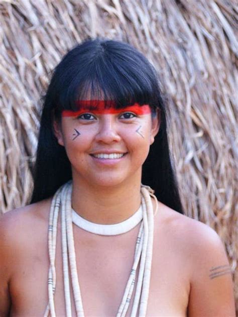Etnia Kamayur Parque Ind Gena Do Xingu Mato Grosso Mulheres Indigenas Garotas Povos