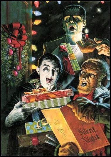 Frankenstein Christmas Christmas Horror Scary Christmas Creepy