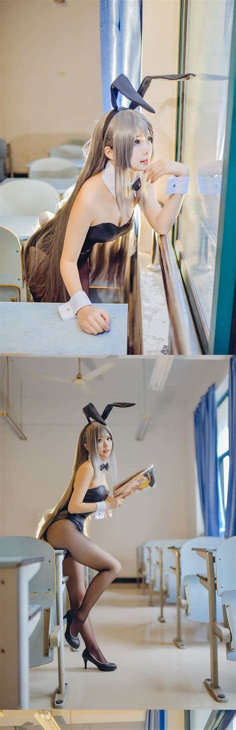 Rascal Does Not Dream Of Bunny Girl Senpai Sakurajima Mai Cosplay