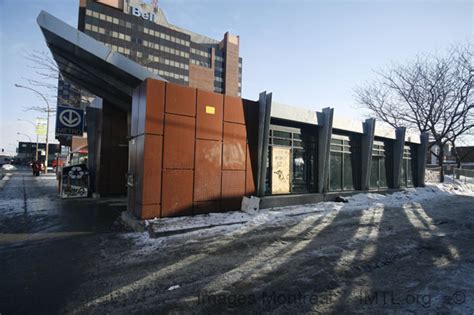 Jean Talon Metro Station Montreal