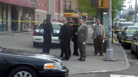 Nypd Investigate Shot In The Face In Drive By Shooting Youtube