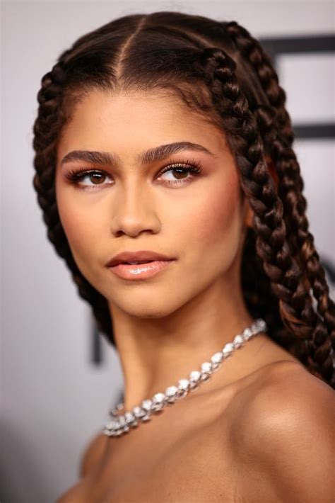 Youre Going To Want To See Zendayas Jumbo Box Braids From Every Angle