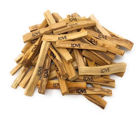 Palo santo sticks stick holy wood incense 1kg. Laser Engraved Palo Santo: Love Sticks (5 Pieces) - One ...
