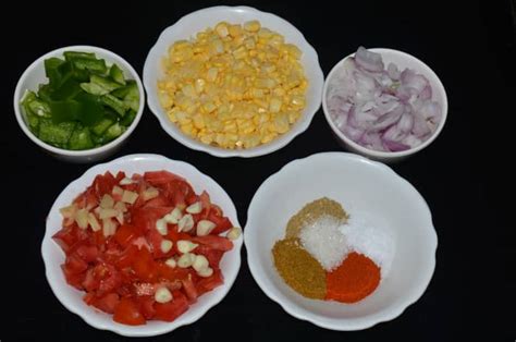 How To Make Sweet Corn Capsicum Masala Curry Delishably
