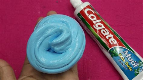 Diy Slime Toothpaste Colgate Without Glue How To Make Slime With