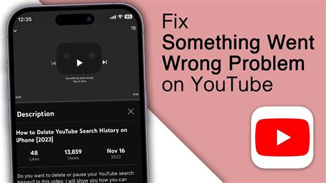 How To Fix Youtube Something Went Wrong On Iphone Youtube