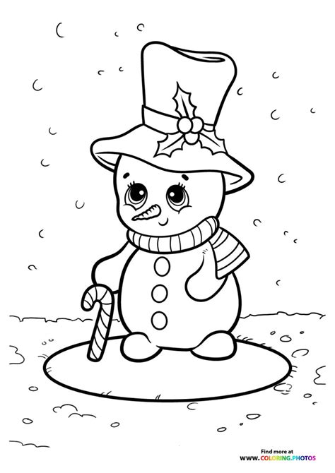 Winter Coloring Pages For Kids Free And Easy Print Or Download