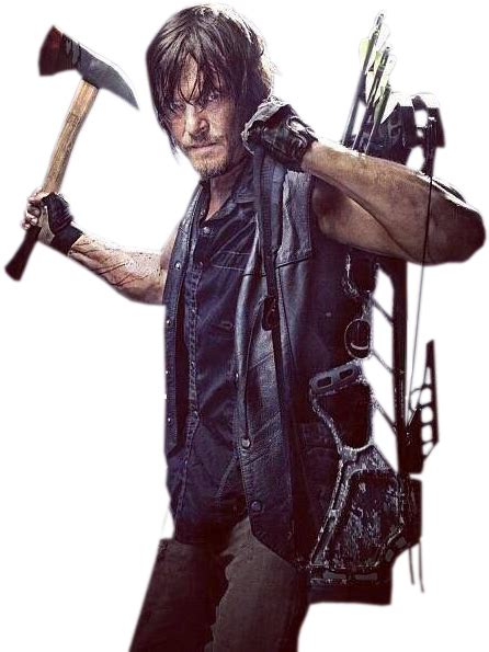 Daryl Dixon From The Walking Dead Daryl The Walking Dead Png Clipart