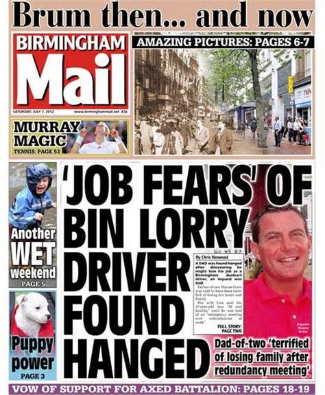 Today S Birmingham Mail Front Page Birmingham Mail