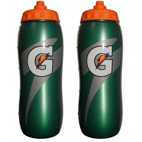 Gatorade 32 Oz Squeeze Water Bottle 2 Bottles All Sport Water