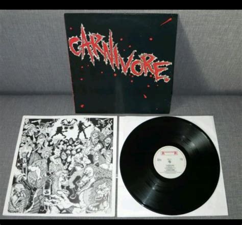Carnivore Carnivore Lp Original 1st Press Rare Self Titled Debut