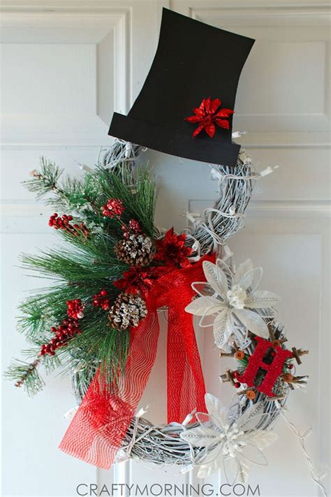 Create The Most Festive Front Door With A Diy Christmas Wreath Christmas Wreaths Diy