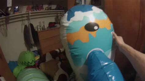 Inflating And Reviewing Banzai Inflatable Whale And Shark Rider Youtube