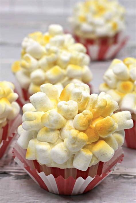 Popcorn Cupcakes Recipe Circus Cakes