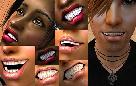 Sims 4 Orc Teeth Cc