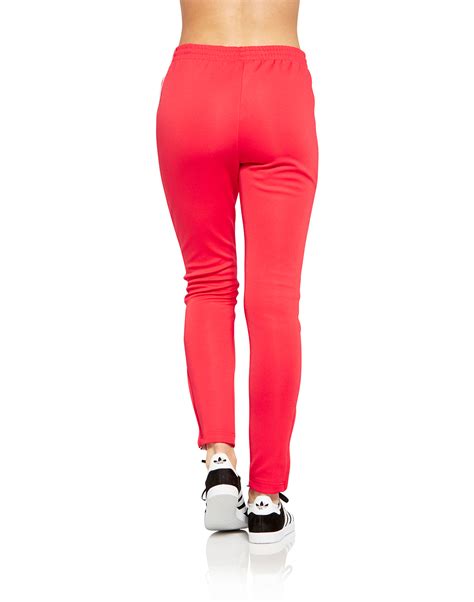 Men's adicolor classics primeblue sst track pants. Women's Red adidas Originals Superstar Track pants | Life ...