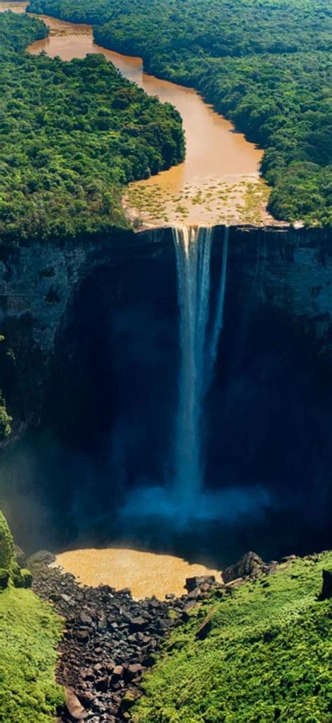 Kaieteur Falls Guyana Largest Single Drop In The World Travel Around The World Nature