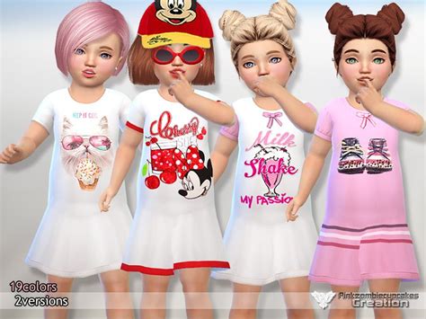 Cutenew Nightgowns In 2 Versions Found In Tsr Category Sims 4