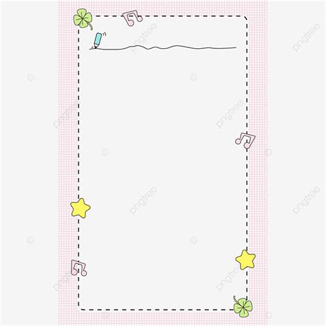 Pink Border Vector Png Images Cute Pink Border Cute Clipart Lovely