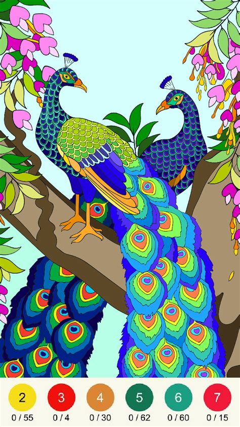 Wonder Color Color By Numbers Free Coloring Book For Adultsamazonit