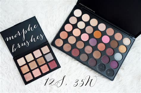 Morphe Brushes Palettes 12s And 35w Review And Swatches Xueqis
