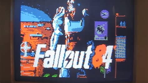 Lindo Homenaje A Fallout 4 Con Fallout 84 En 8 Bits