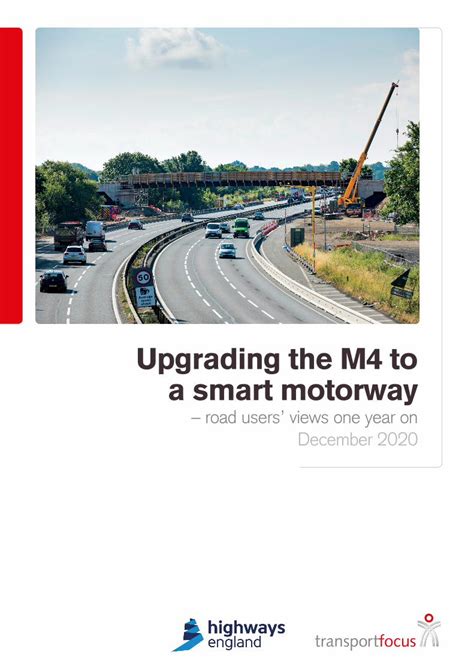 Pdf Upgrading The M4 To A Smart Motorway Pdfslidenet
