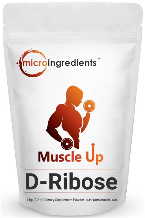 Pure D Ribose Powder 1kg 22 Lb Powerfully Supports