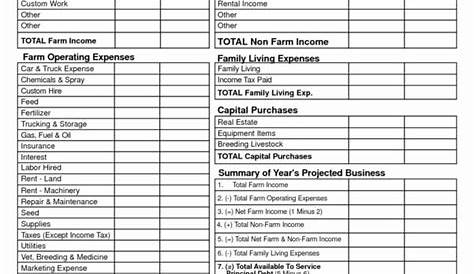 Farm Income And Expense Spreadsheet Download Spreadsheet Downloa farm