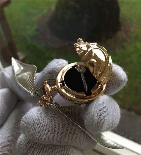I Made A Golden Snitch Engagement Ring Box Bored Panda