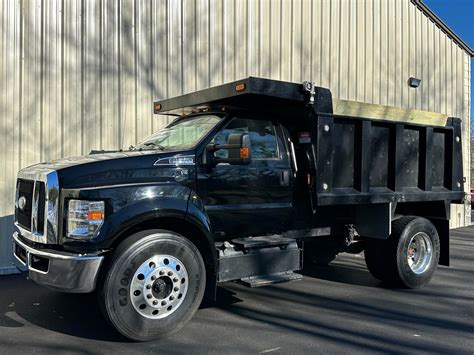 2019 Ford F650 Under Cdl Dump Truck Platinum Truck And Equipment