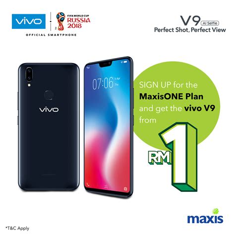 Enjoy 3 months of unlimited access to iflix and more. MaxisONE Plan加入新手机!只需RM1即可拥有24MP自拍 + 双摄像手机 vivo V9 ...