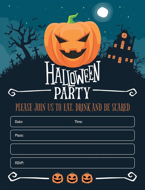 Printable Halloween Invitations Free