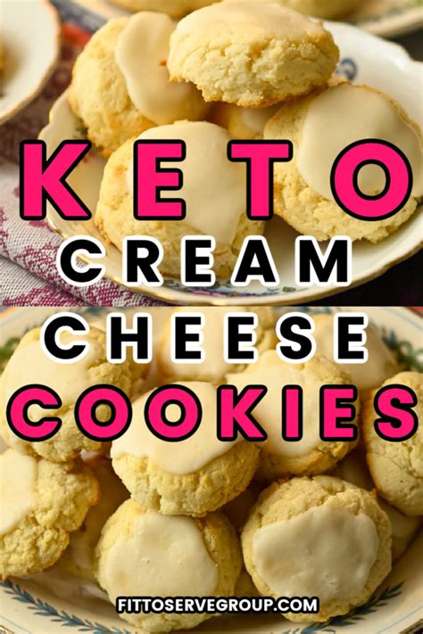Easy Keto Cream Cheese Cookies Fittoserve Group