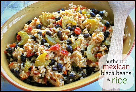 I love using rice cookers since you. Authentic Mexican Black Beans & Rice with Celery, Tomatoes & Green Chilies - Wildflour's Cottage ...