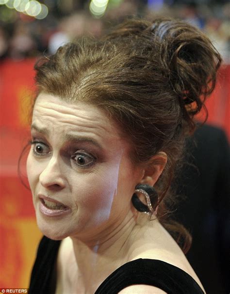 Helena Bonham Carter Pulls Quirky Face At Cinderella Premiere In Berlin