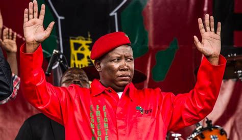 2014 South African Person Of The Year Julius Sello Malema