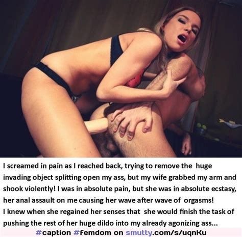 Femdom Strapon Pegging Caption