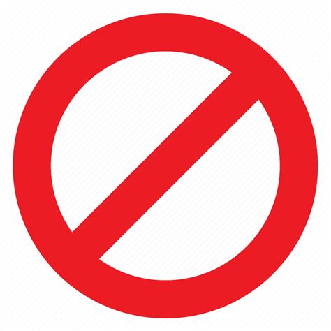 Forbidden Not Allowed Prohibited Restricted Sign Signal Traffic