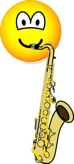 Saxophone Emoticon Emoticons