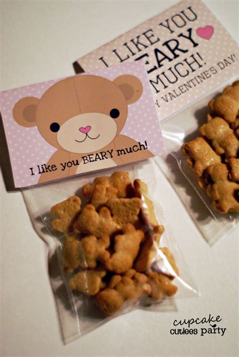 Teddy Bear Love Valentine Card Craft Digital Printable U Print 350